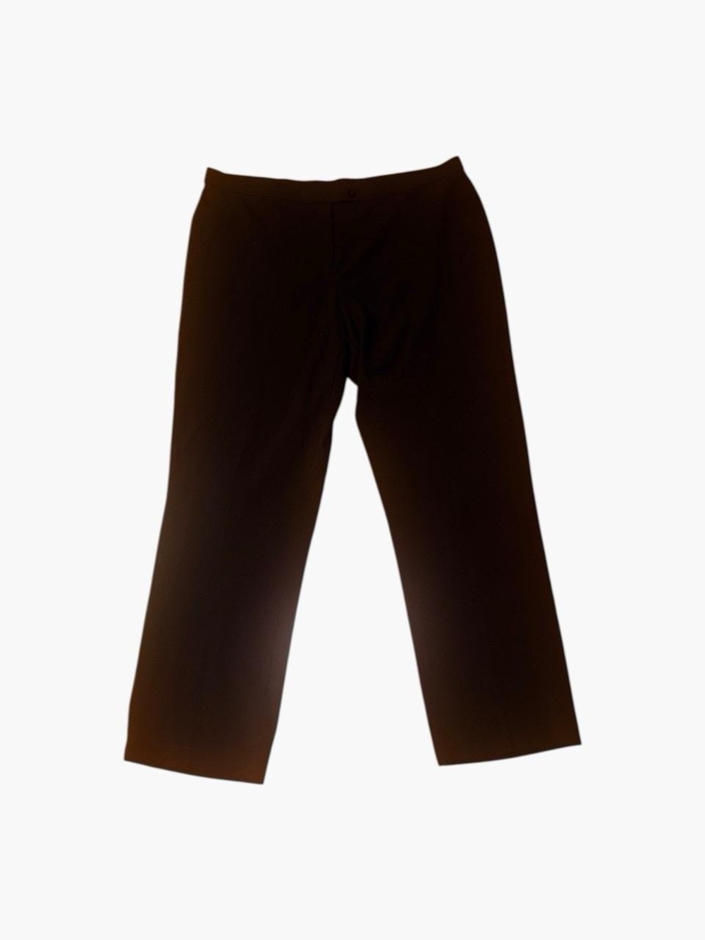 Kim Rogers Black Straight Leg Trousers - Women's 22W